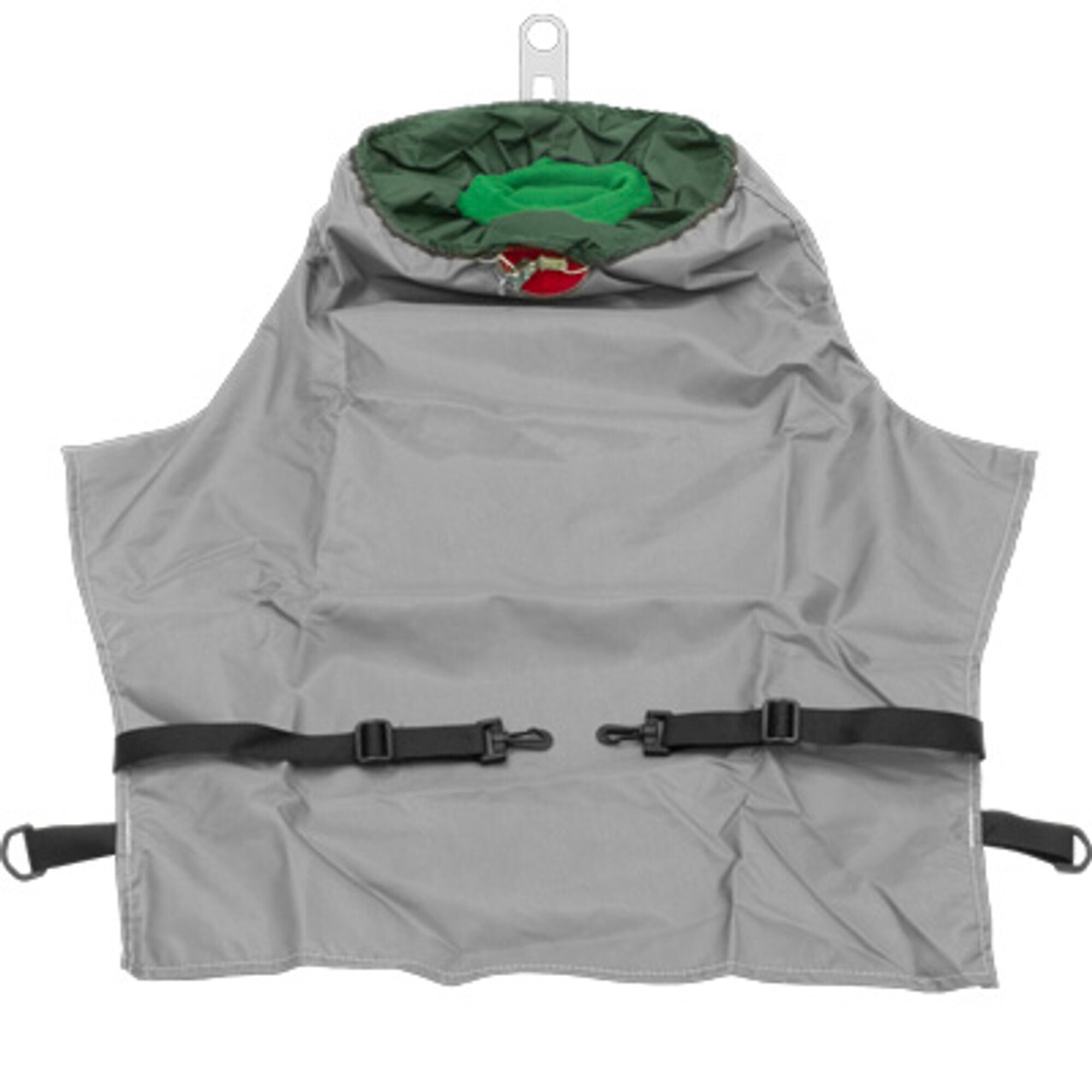 Bullard GENVX Nylon Cape with Snap Hooks — 28in., Gray, Model# 28VX